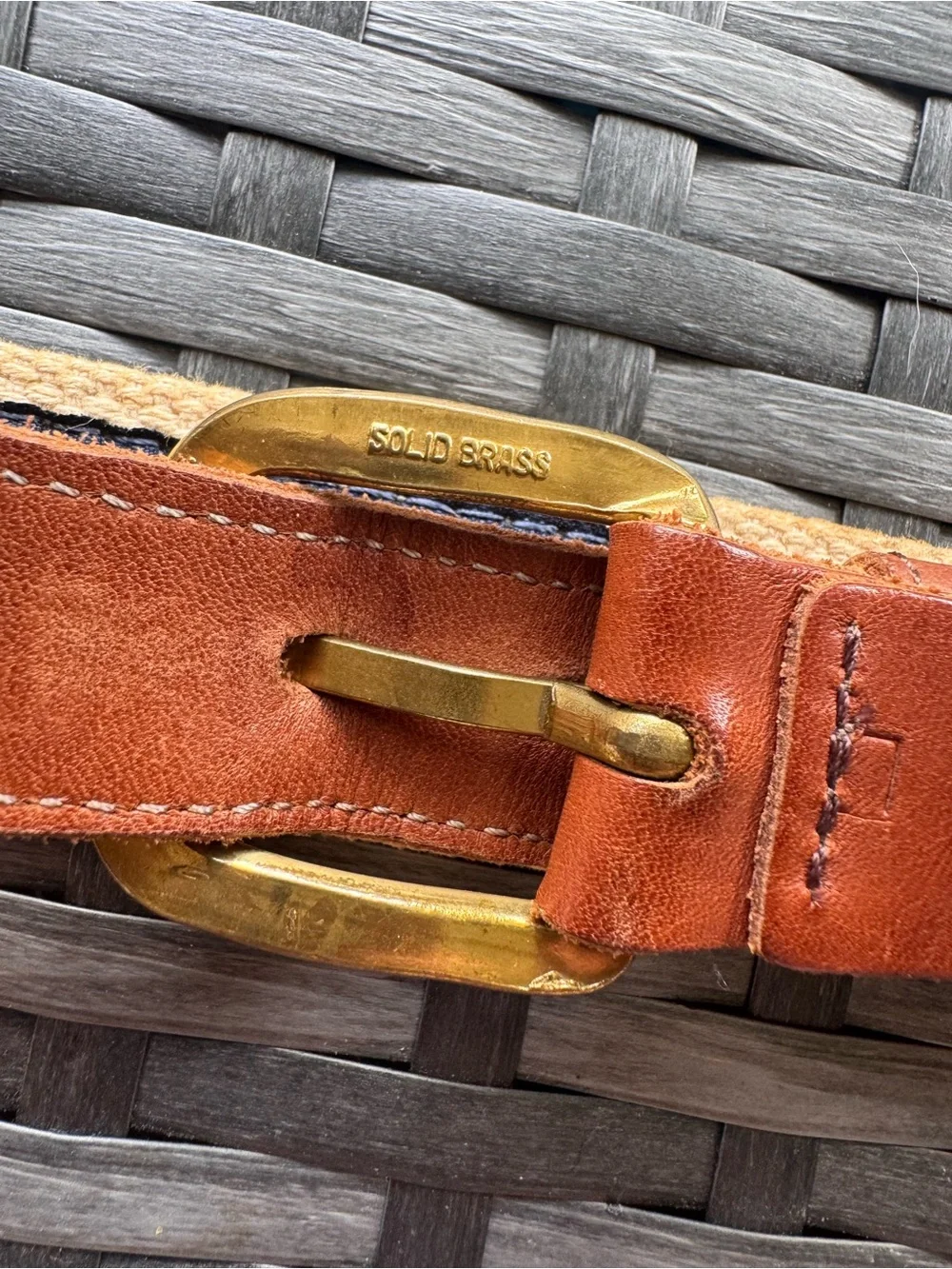Vintage Waterfowl Belt